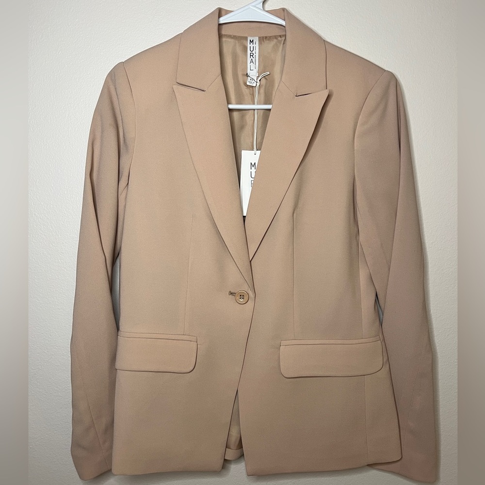 NWT MURAL by Nordstrom Structured Blazer
